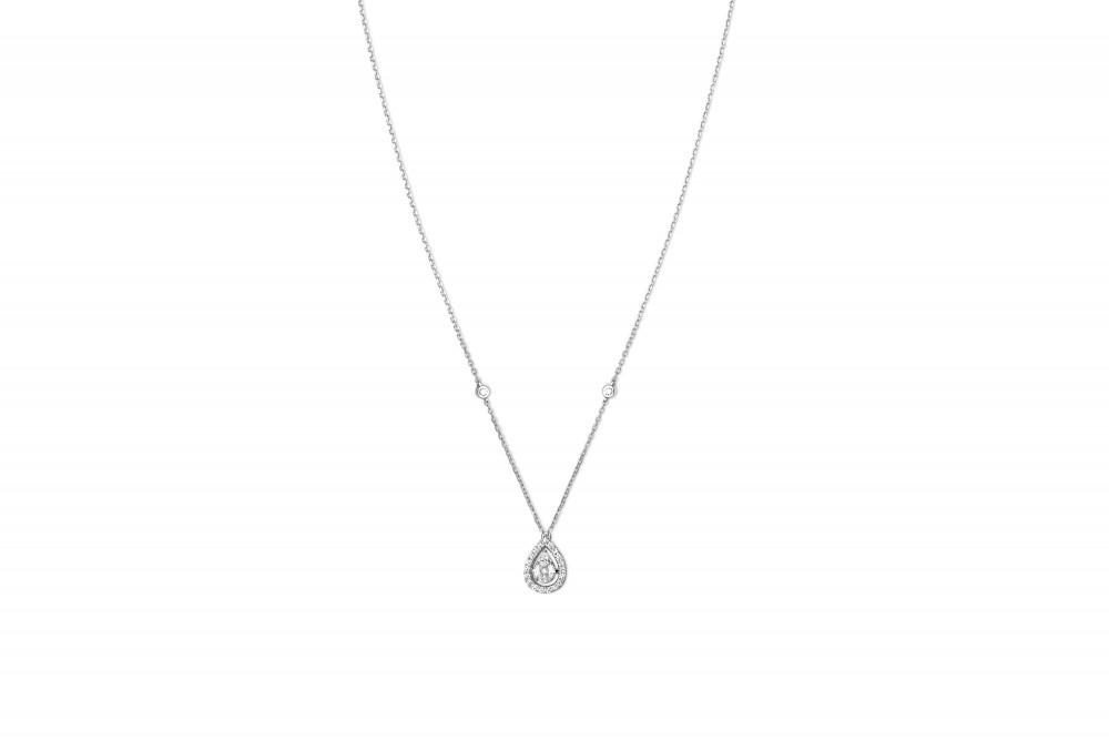 Collar Djula gota con diamantes