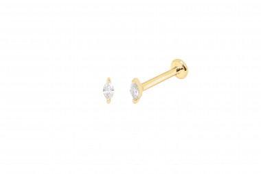 Piercing Djula con diamante