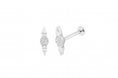 Piercing Djula con diamantes