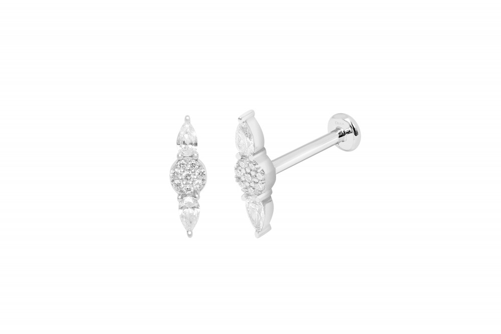 Piercing Djula con diamantes