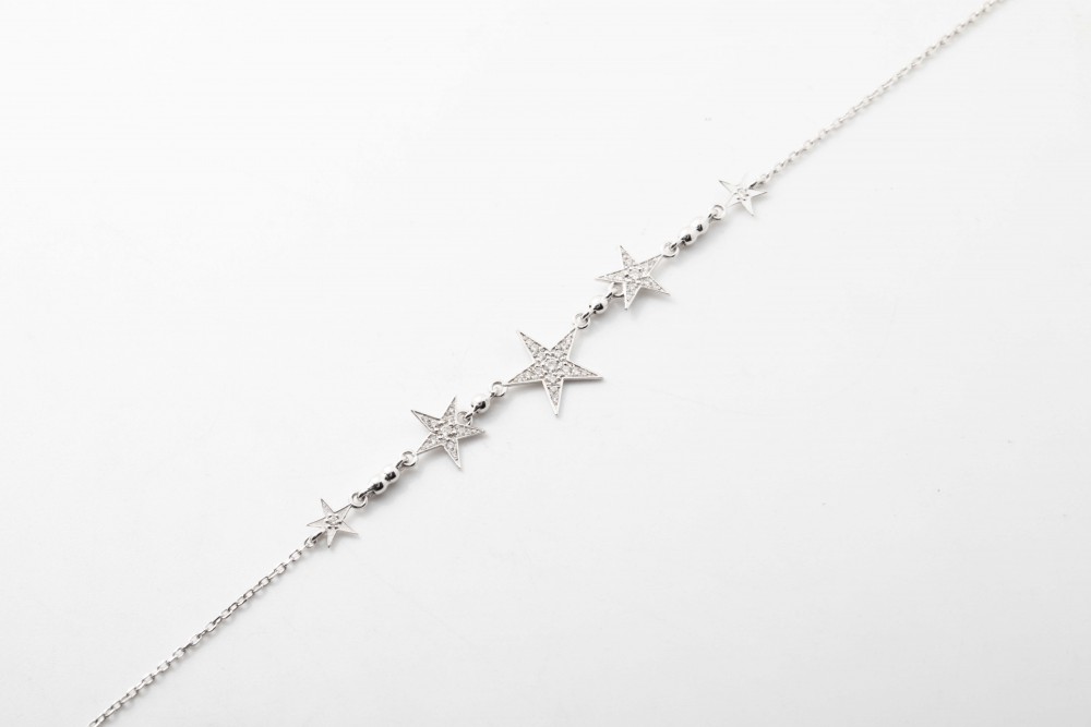 Pulsera estrellas con brillantes