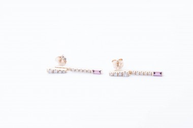 ARETES CON BRILLANTES