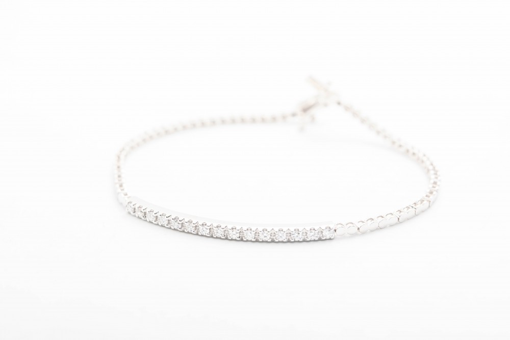 Pulsera con diamantes