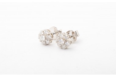 ARETES CON BRILLANTES