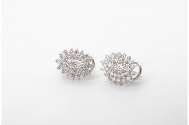 ARETES CON BRILLANTES