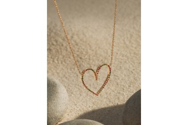 Collar LOVE arcoiris