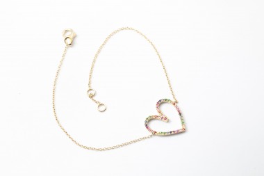 Pulsera LOVE arcoiris