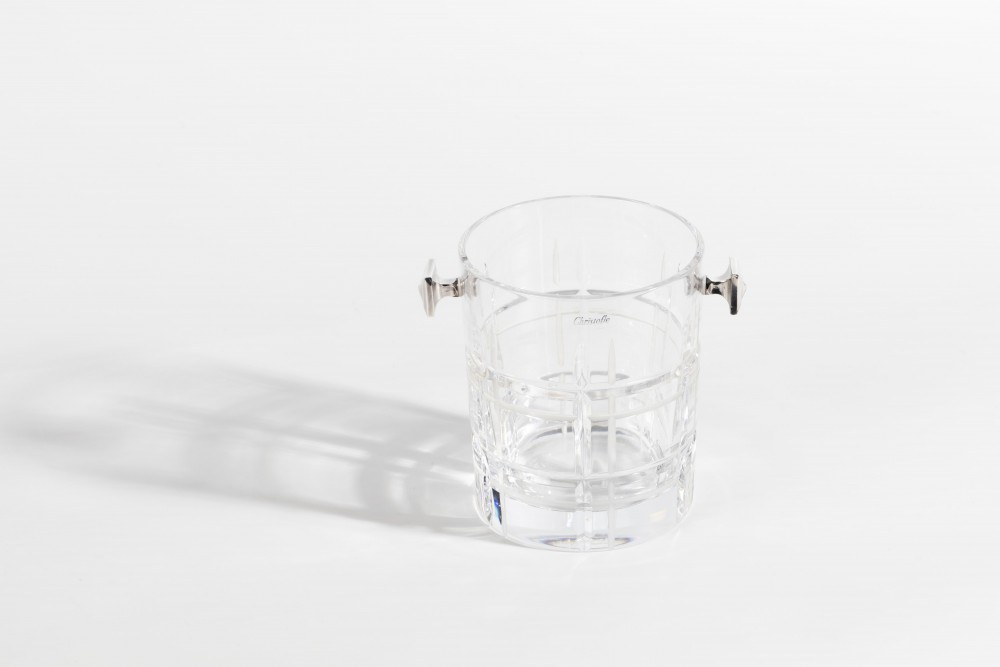 Hielera de cristal Christofle modelo Scotish