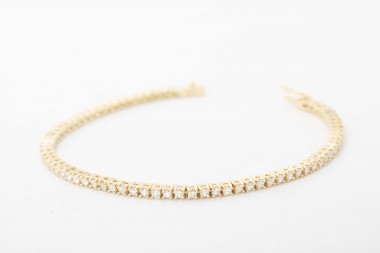 Pulsera tennis diamantes