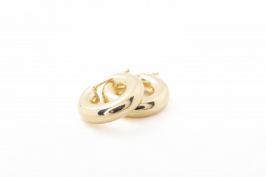 Argollas en oro amarillo