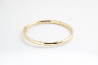 Pulsera aro en oro amarillo