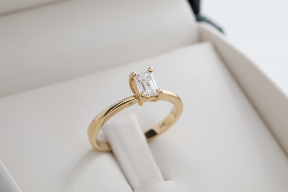 Anillo de compromiso diamante 0.56ct