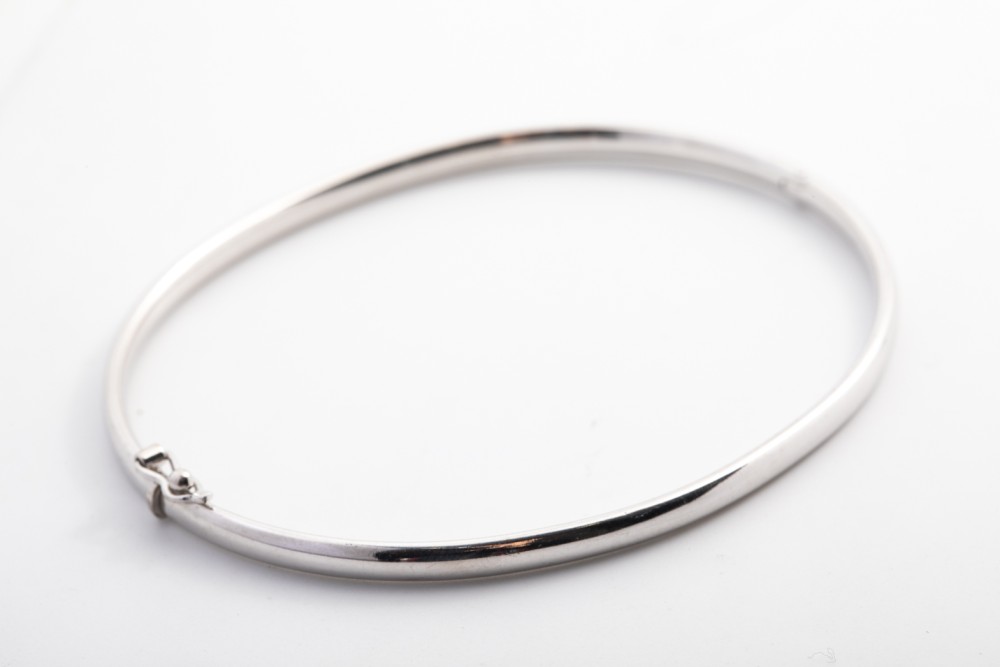 Pulsera en oro blanco