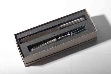 SET CUCHILLO Y TENEDOR TRINCHAR CHRISTOFLE