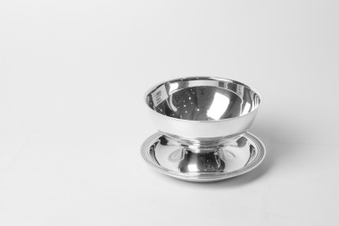 Salsera Christofle perles